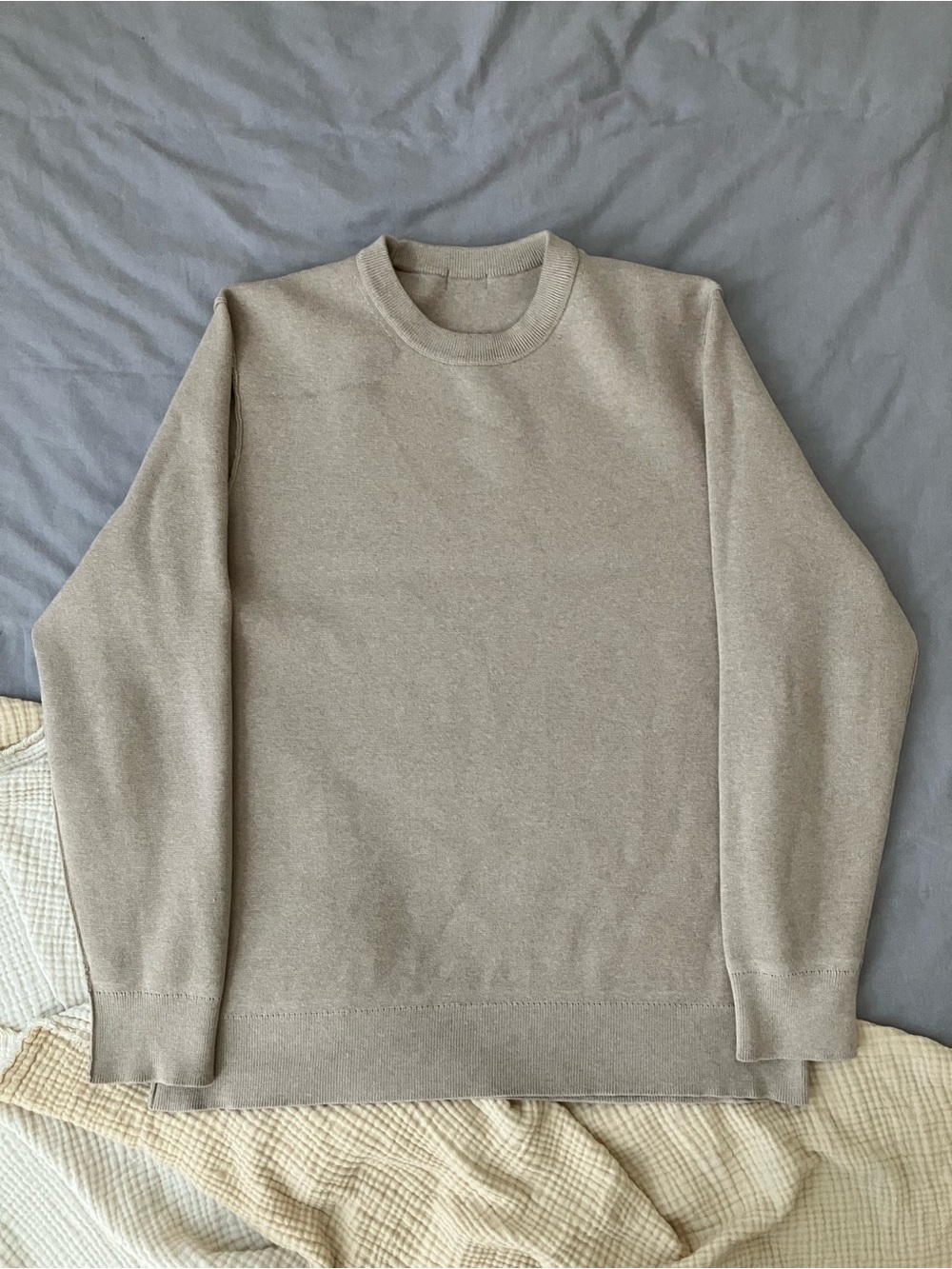 Washable Milano Ribbed Crew Neck Sweater - Picture 4 of 9